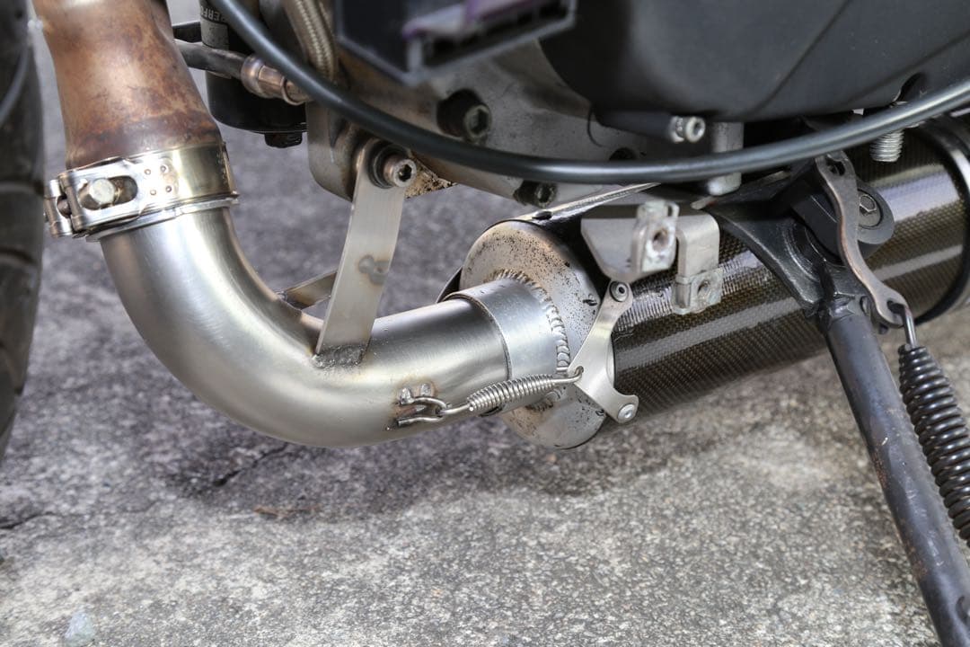 Buell XB12 9マフラーエキパイ約60パイ適合Baby Face中古