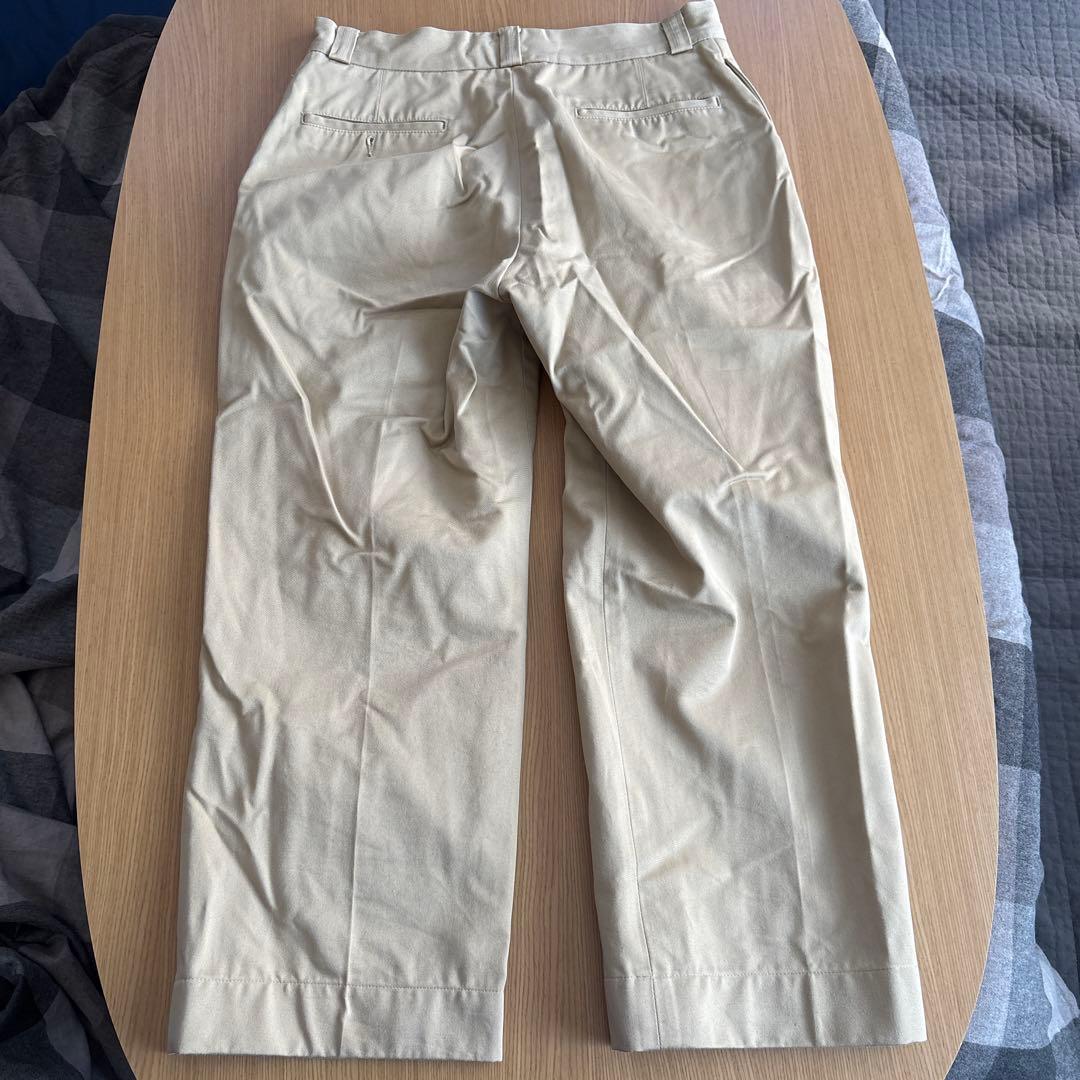 アットラスト　ベージュ チノパン　W32