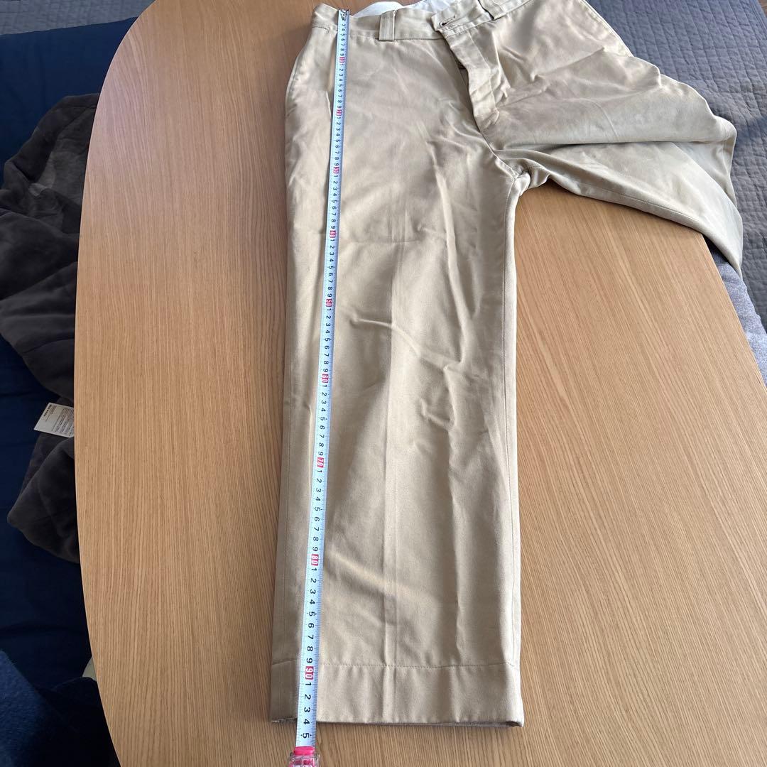 アットラスト　ベージュ チノパン　W32