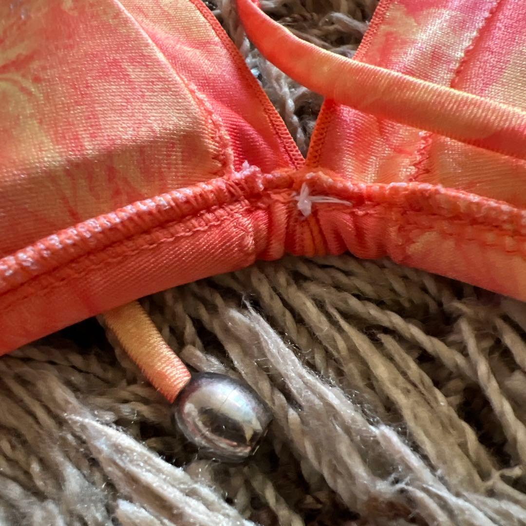 ベストボディジャパン公式ビキニ　マーブルオレンジ　Sサイズ