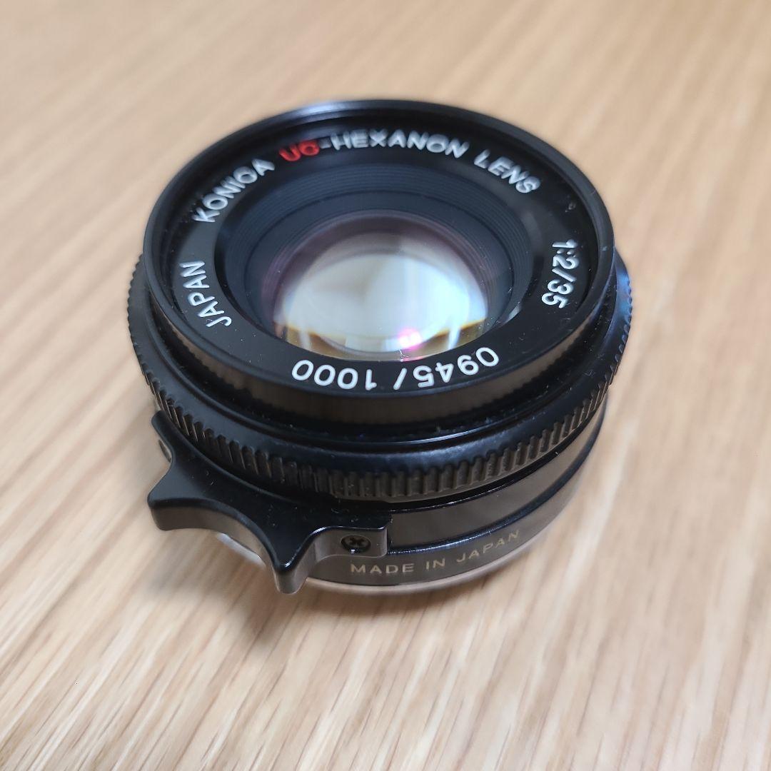 Konica UC-HEXANON (L) 35mm F2 (黒鏡筒)