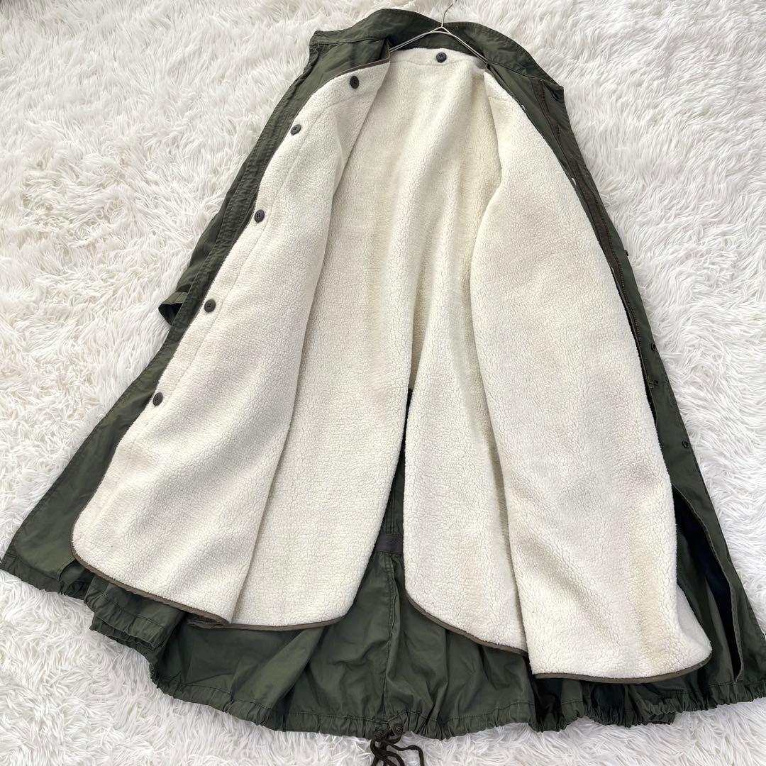 ビームスボーイ M65 ボアライナー モッズコート オーバーサイズ 3way