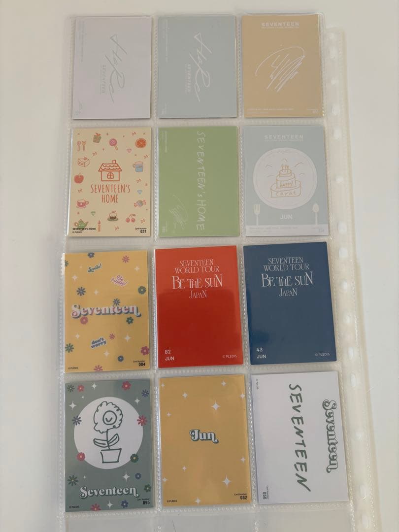 SEVENTEEN JUN ジュン　トレカ　他　まとめ　引退品
