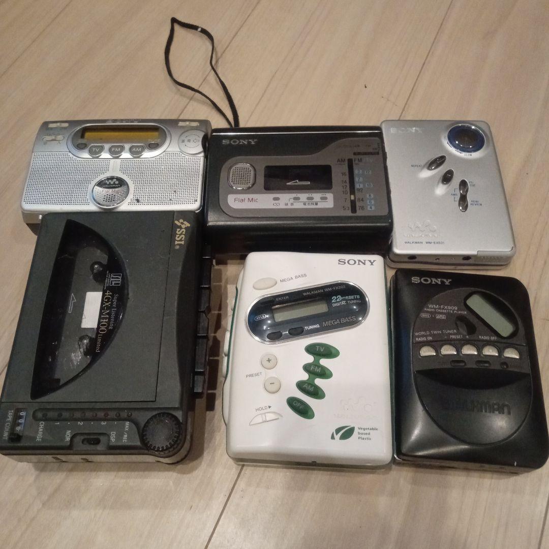 SONY カセットウォークマン　6台セット　ジャンク