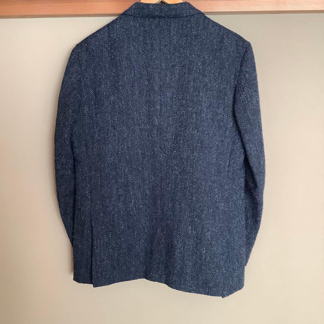 ハリスツイード ジャケット チャコールグレー