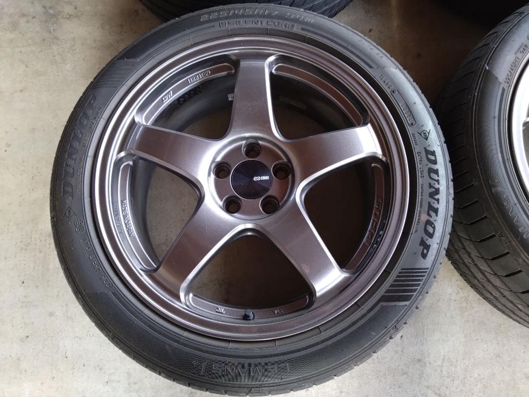 手渡し限定 エンケイ PF05 17インチ 7.5J 45 5H 100