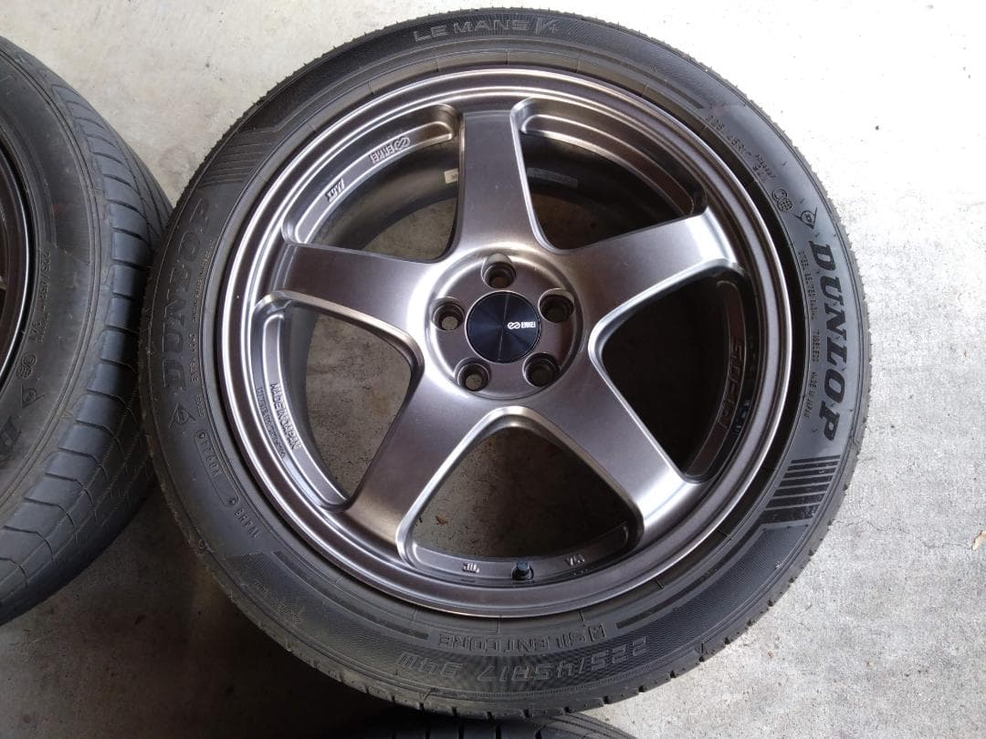 手渡し限定 エンケイ PF05 17インチ 7.5J 45 5H 100