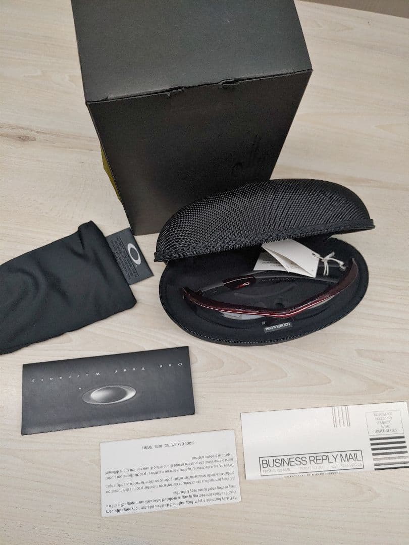 OAKLEY オークリー FLAK JACKET CUSTOM メタリックレッド