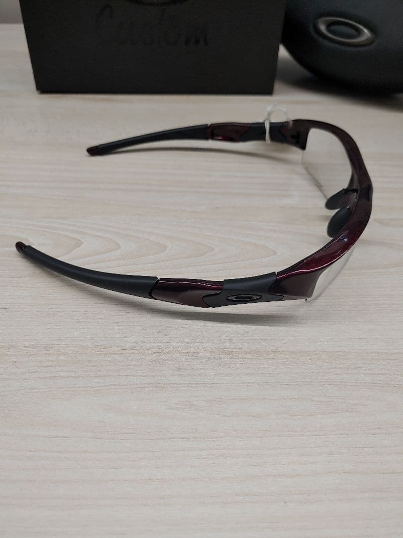 OAKLEY オークリー FLAK JACKET CUSTOM メタリックレッド