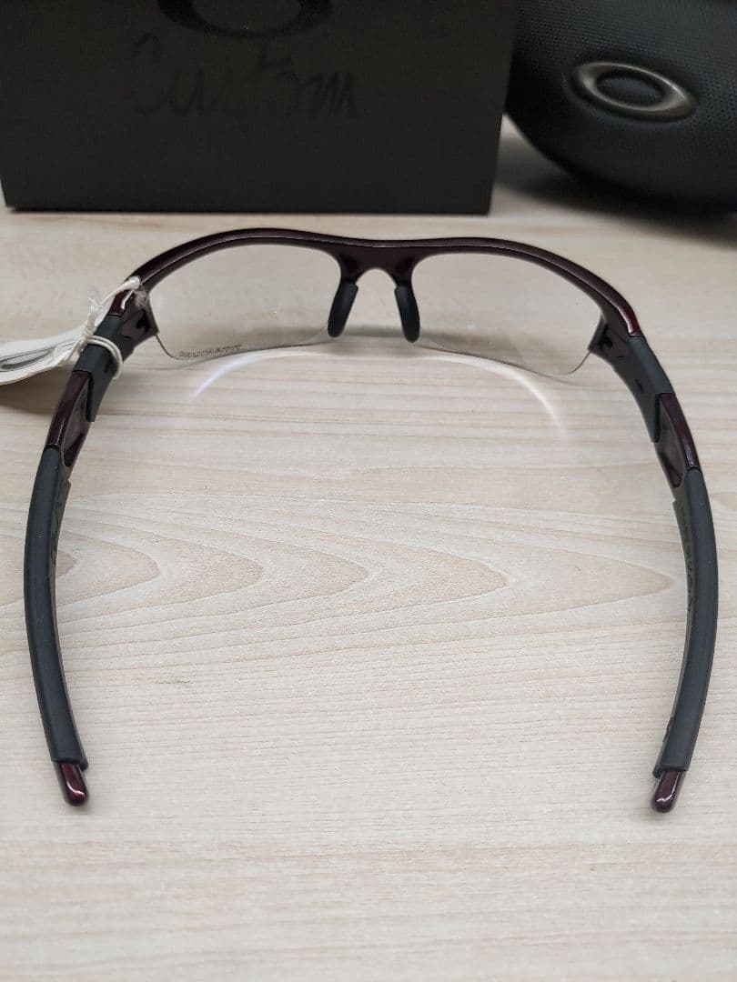 OAKLEY オークリー FLAK JACKET CUSTOM メタリックレッド