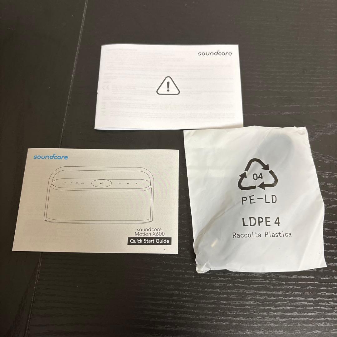 s￼oundcore Motion X600 ポータブルスピーカー