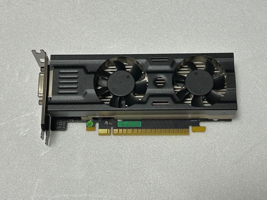 玄人志向 GeForce GTX 1630 グラフィックボード ロープロファイル
