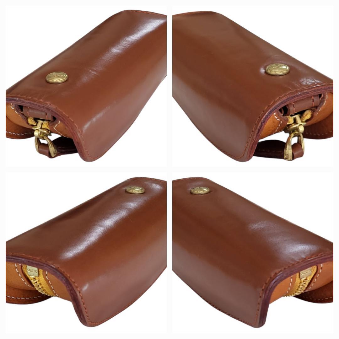 ☆美品 GANZO ／ ガンゾ 立体キーポーチ キーケース キーリング !!