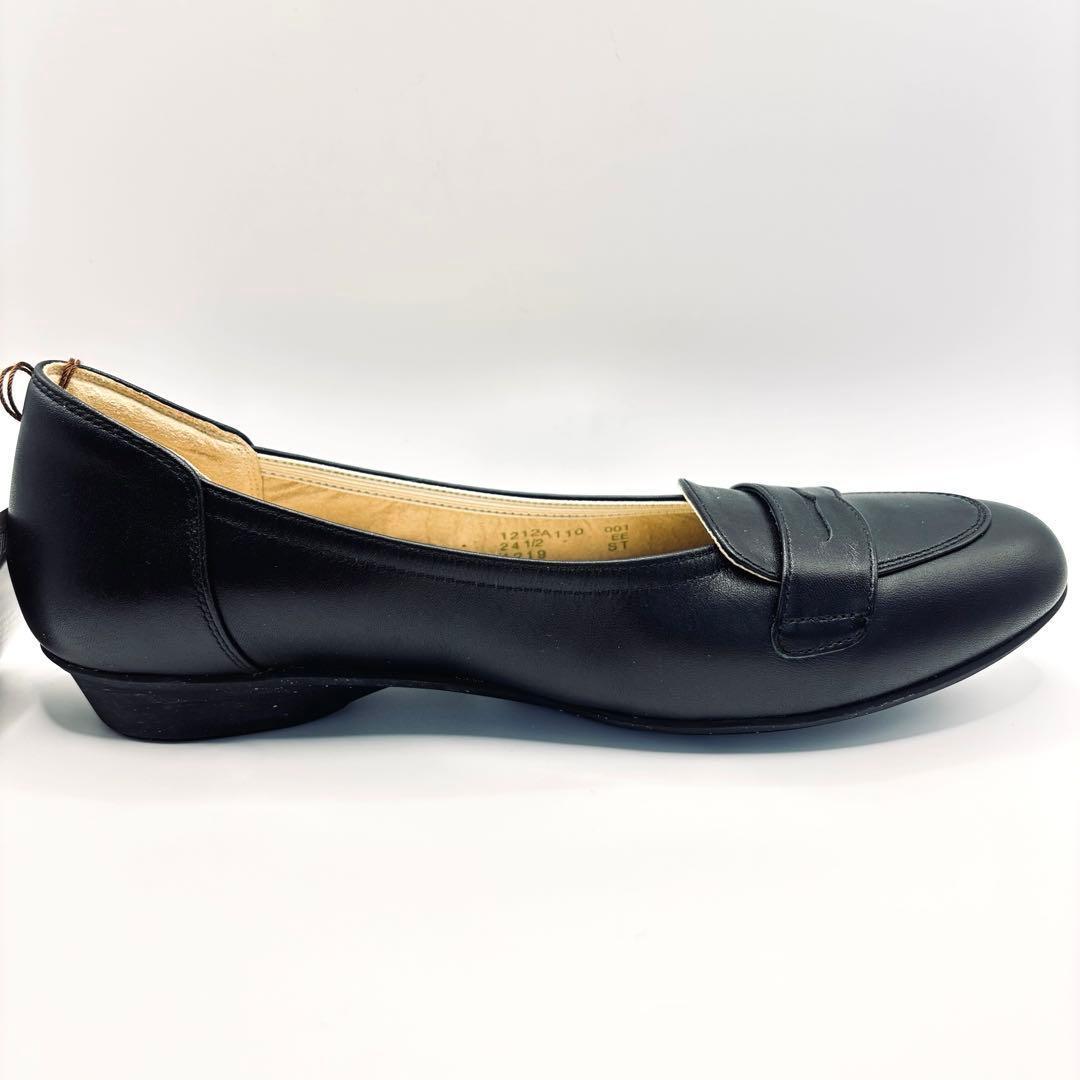 【新品未使用】アシックスウォーキング ぺダラ パンプス 24.5cm ブラック