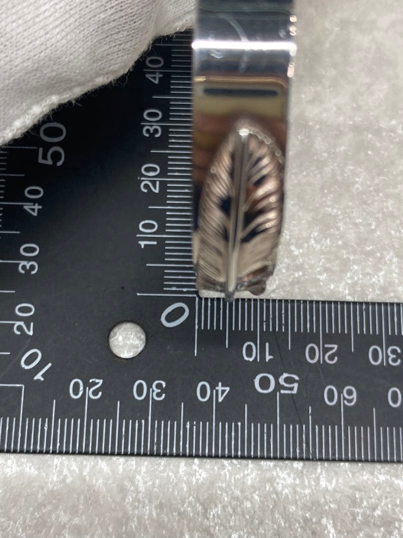 ARIZONA アリゾナフリーダム シルバー K18 18金 ルビー バングル