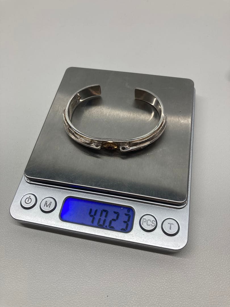 ARIZONA アリゾナフリーダム シルバー K18 18金 ルビー バングル