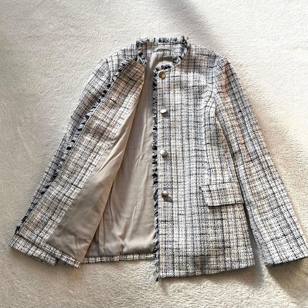極美品✨セオリーリュクス　23SS ジャケット　ツイード　サイズ38