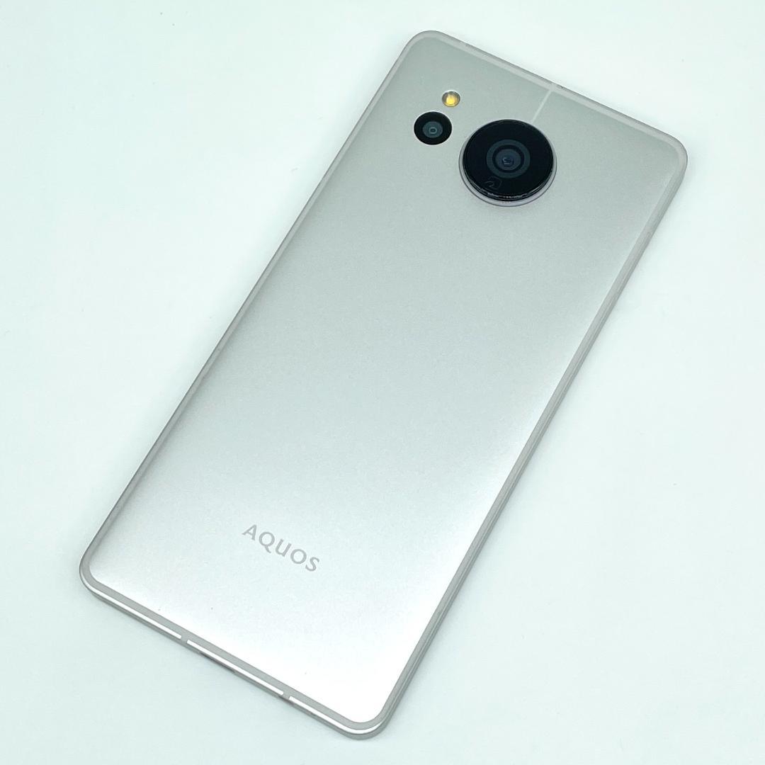 即配【美品】SBM◯ AQUOS sense7 plus 128GB シルバー