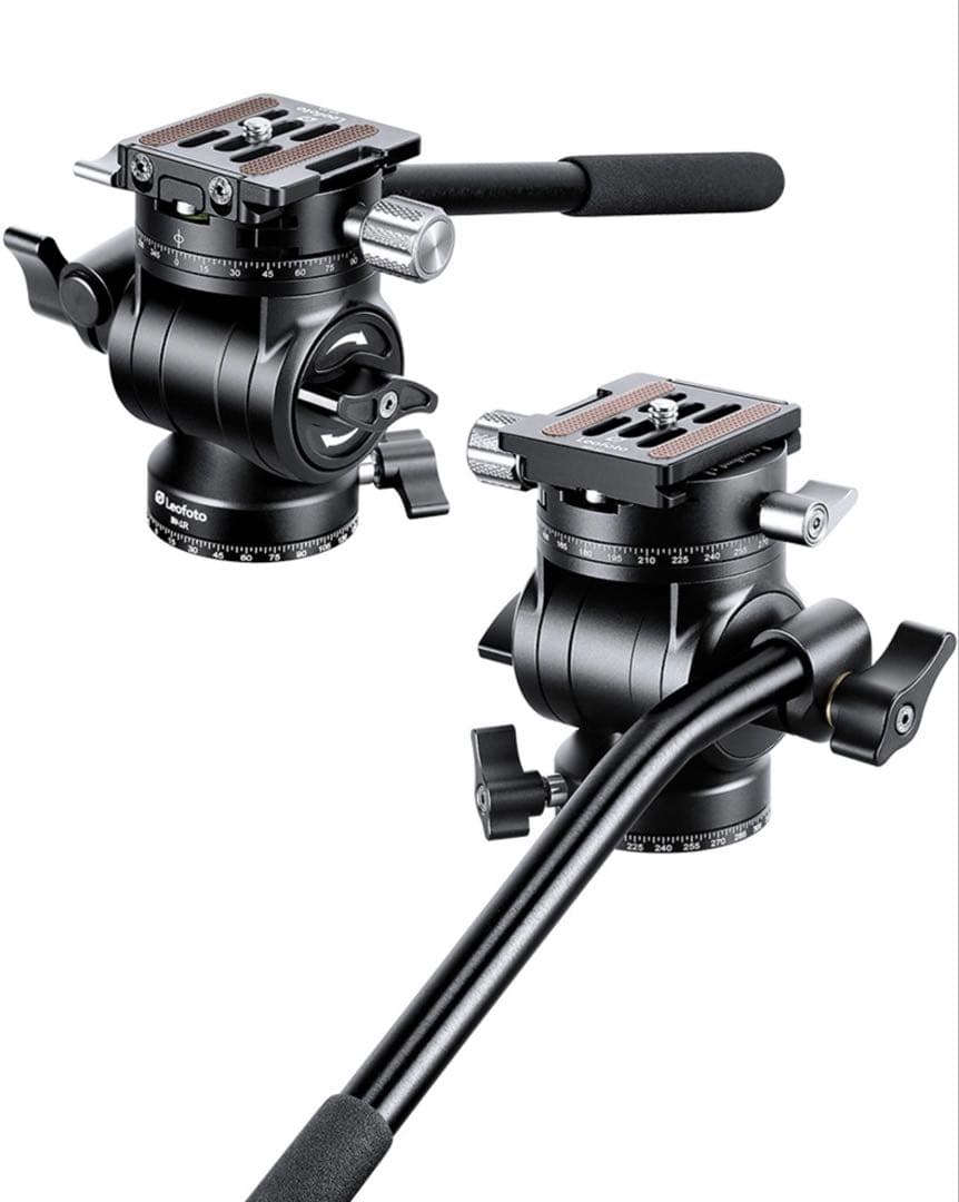 み*ぃ様 LeofotoレオフォトBV-1R 油圧式ビデオ雲台NP-50プレート