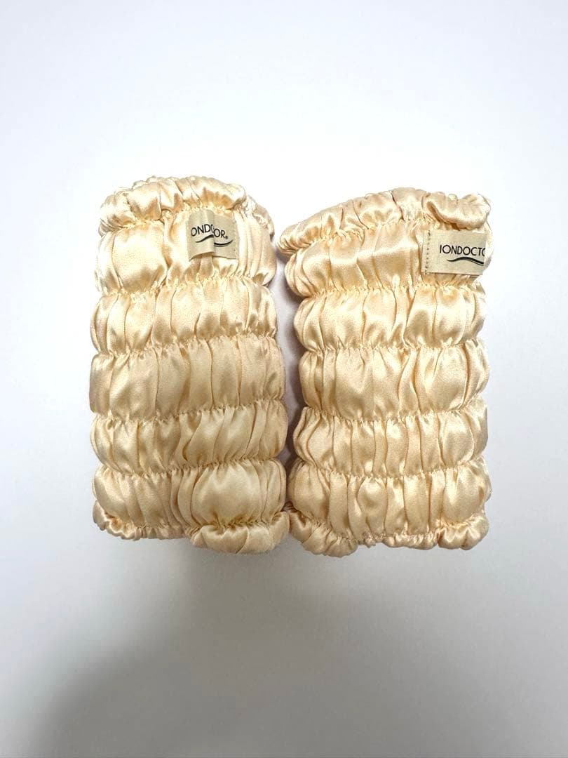 イオンドクター シルク足首ウォーマー (2本組) ベージュ