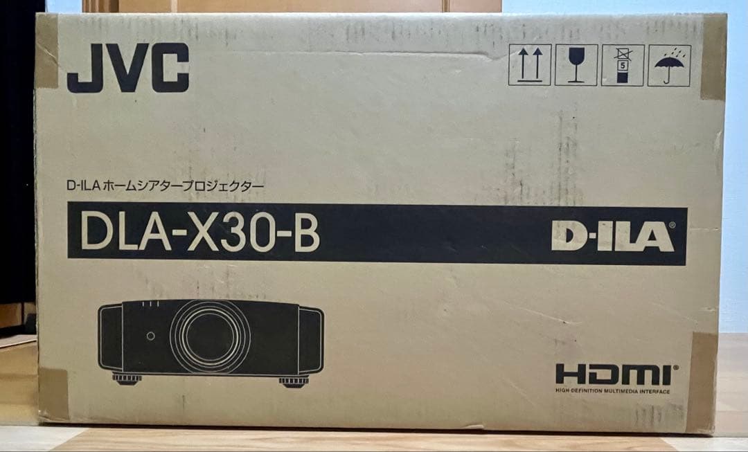 JVC DLA‐X30-B 3D対応D-ILAプロジェクター ランプ使用時間少