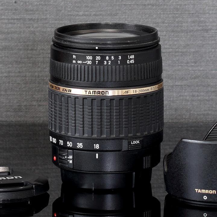 元箱付高倍率ズームレンズ TAMRON AF18-200mm A14 キャノン用