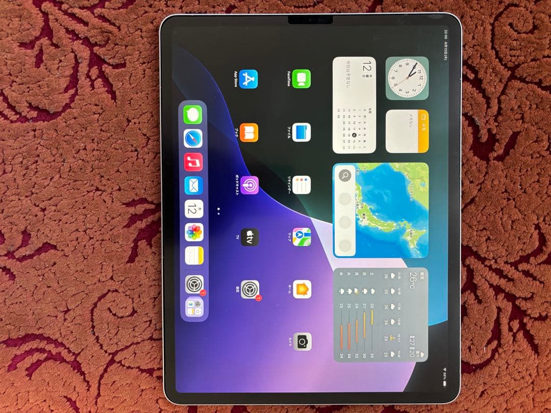 iPad Pro 12.9 256GB 第3世代 Wi-Fiモデル 充電やや難