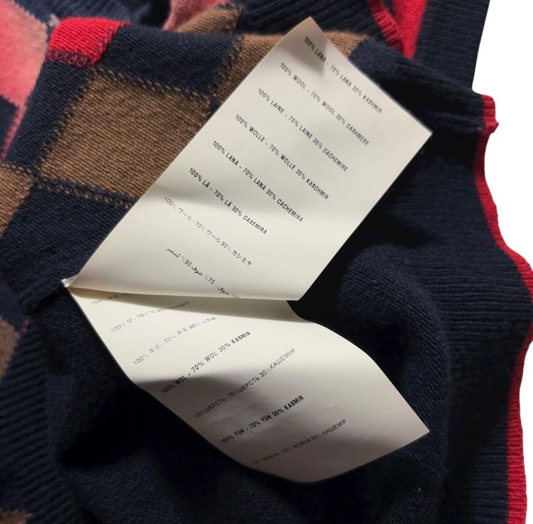 トップス PRADA cashmere blend gradation knit vest