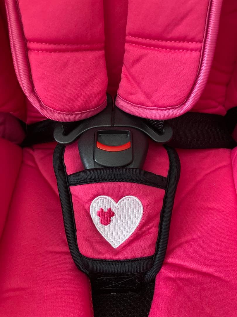 【西松屋限定】ミニーマウス チャイルドシート ピンク 限定モデル 廃盤