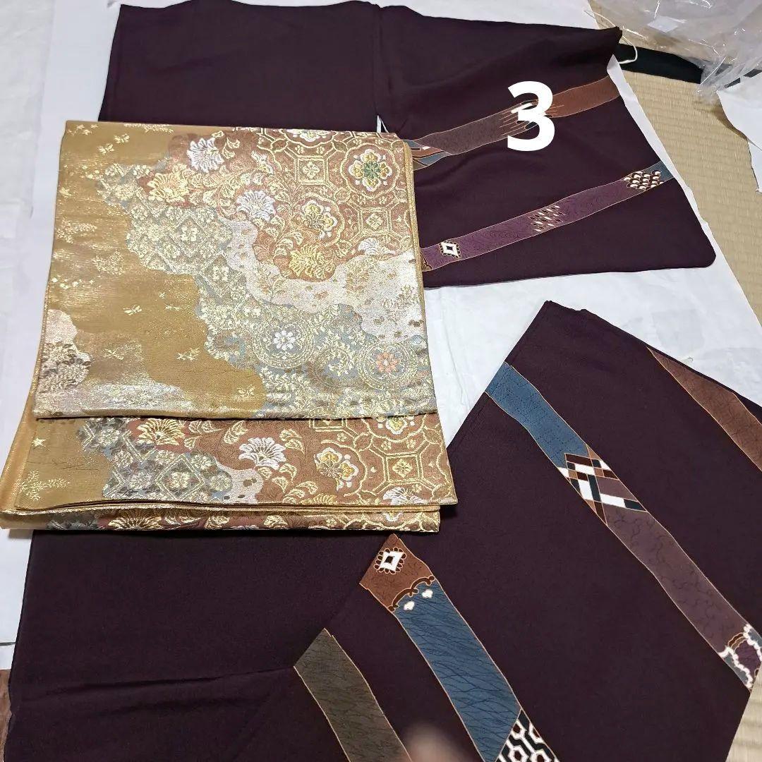 あかrin　袋帯コーデいろいろ　6番と3番