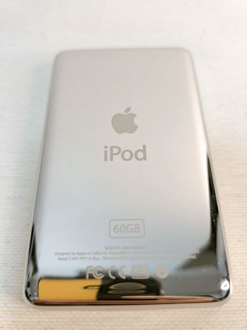 iPod classic 60GB 動作確認済み
