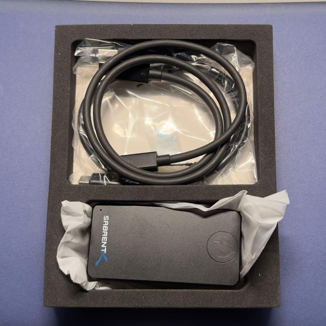 Sabrent サンダーボルト3/USB3 cfex B リーダーCR-T3CF