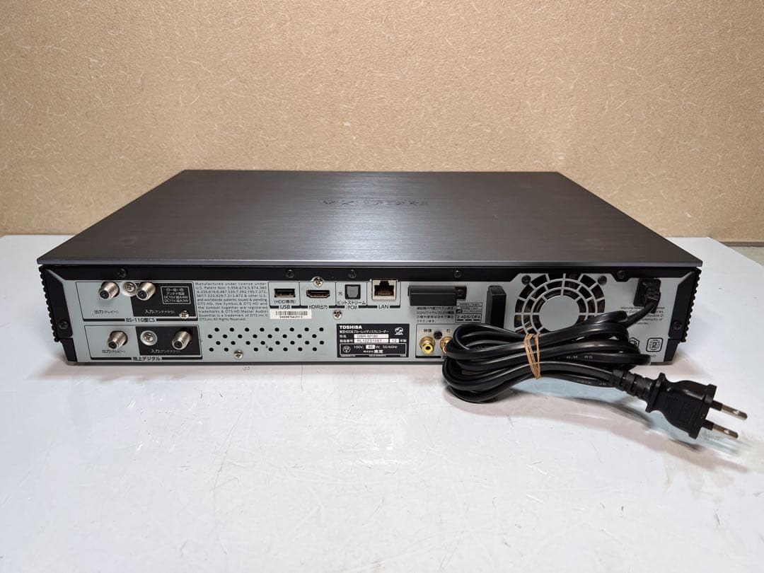 TOSHIBA BDレコーダー REGZA レグザ DBR-M190