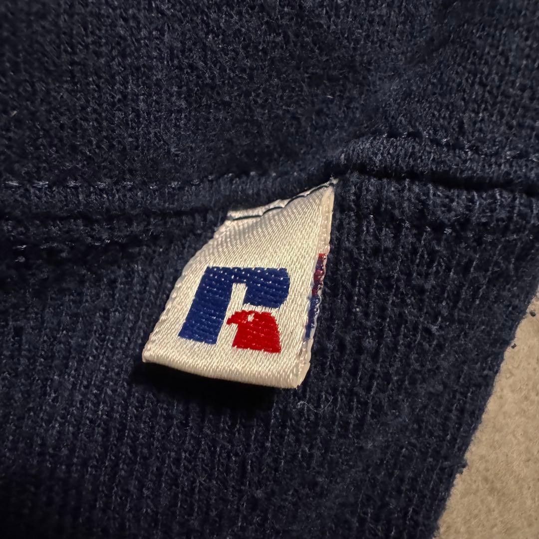 【90's】USA製 RUSSELLATHLETIC ネイビー無字スウェットXL