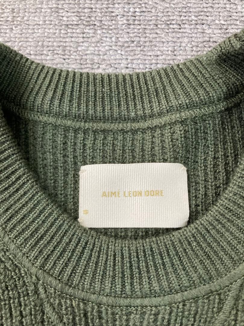 AIME LEON DORE エメレオンドレ ウールニット サイズS