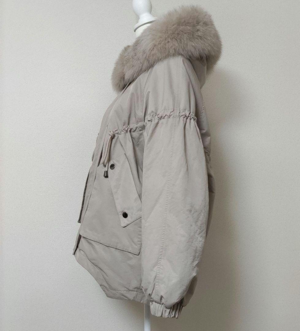 FENNEL フェンネル フォックスファードロストオーバーブルゾン モッズコート