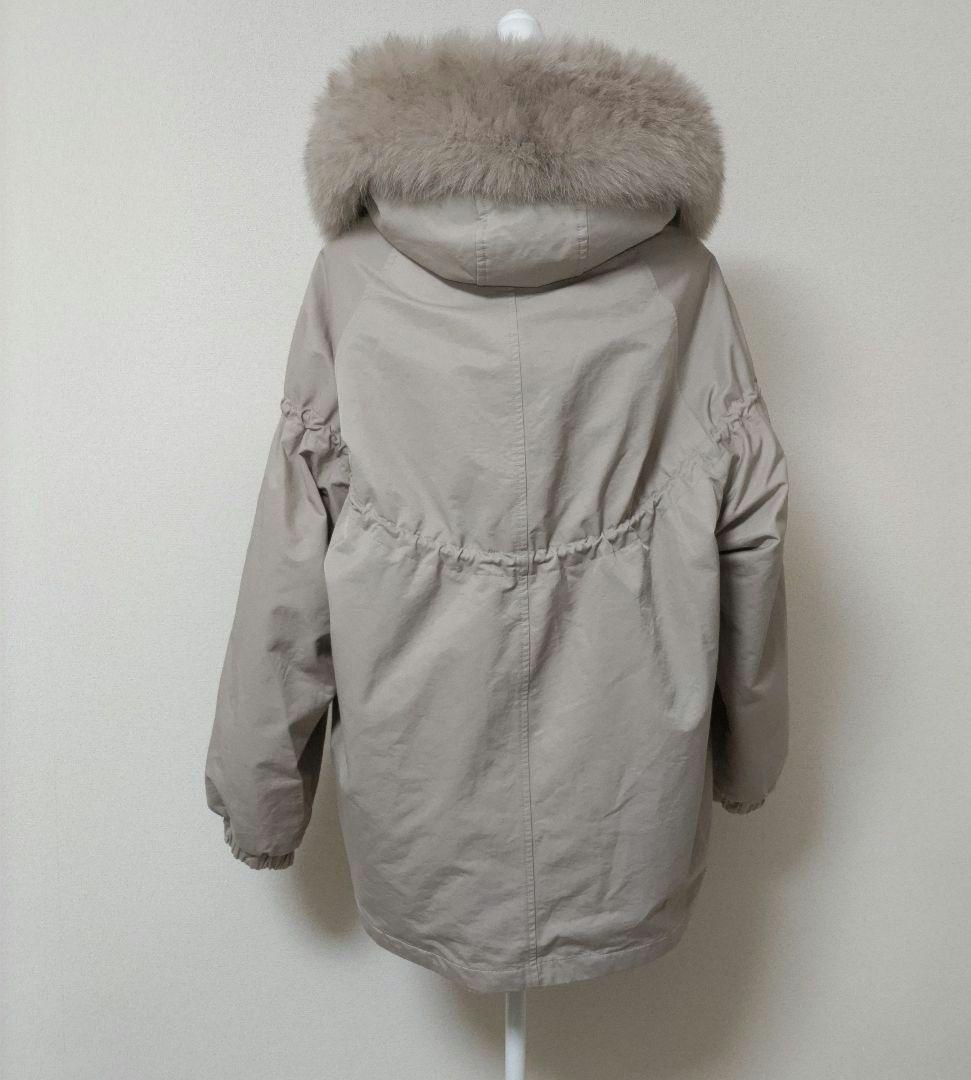 FENNEL フェンネル フォックスファードロストオーバーブルゾン モッズコート