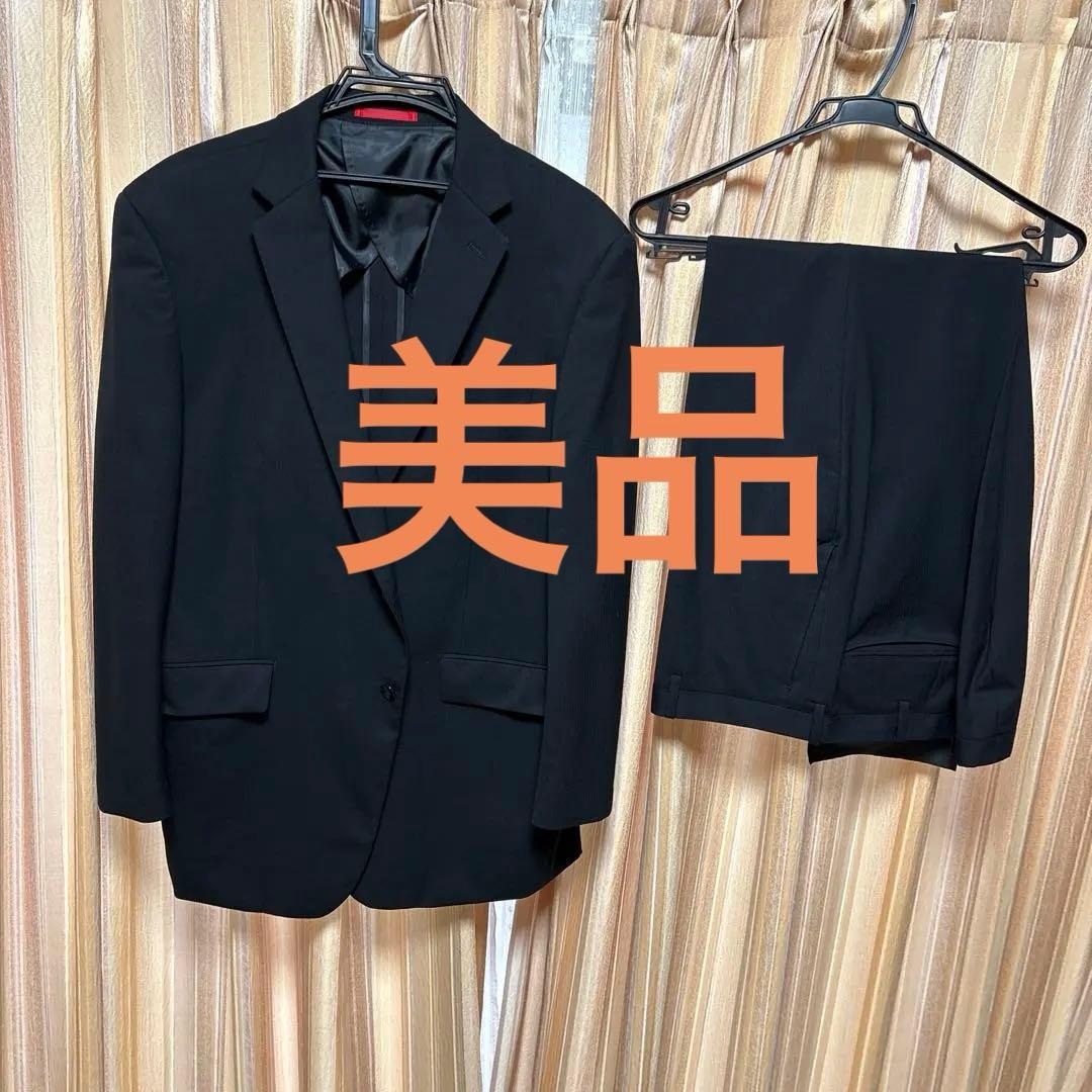 メンズスーツ(上下セット)ブラック