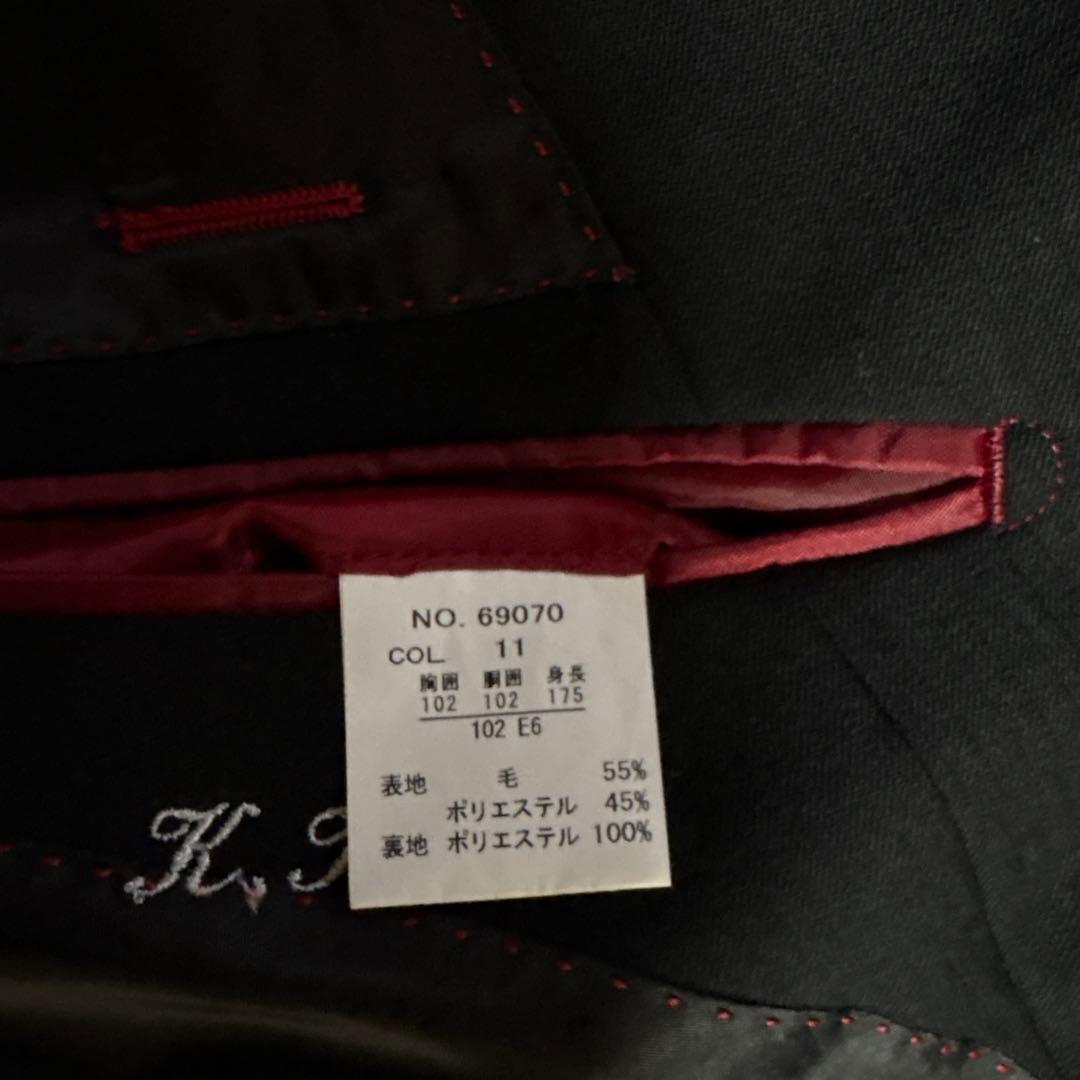 メンズスーツ(上下セット)ブラック