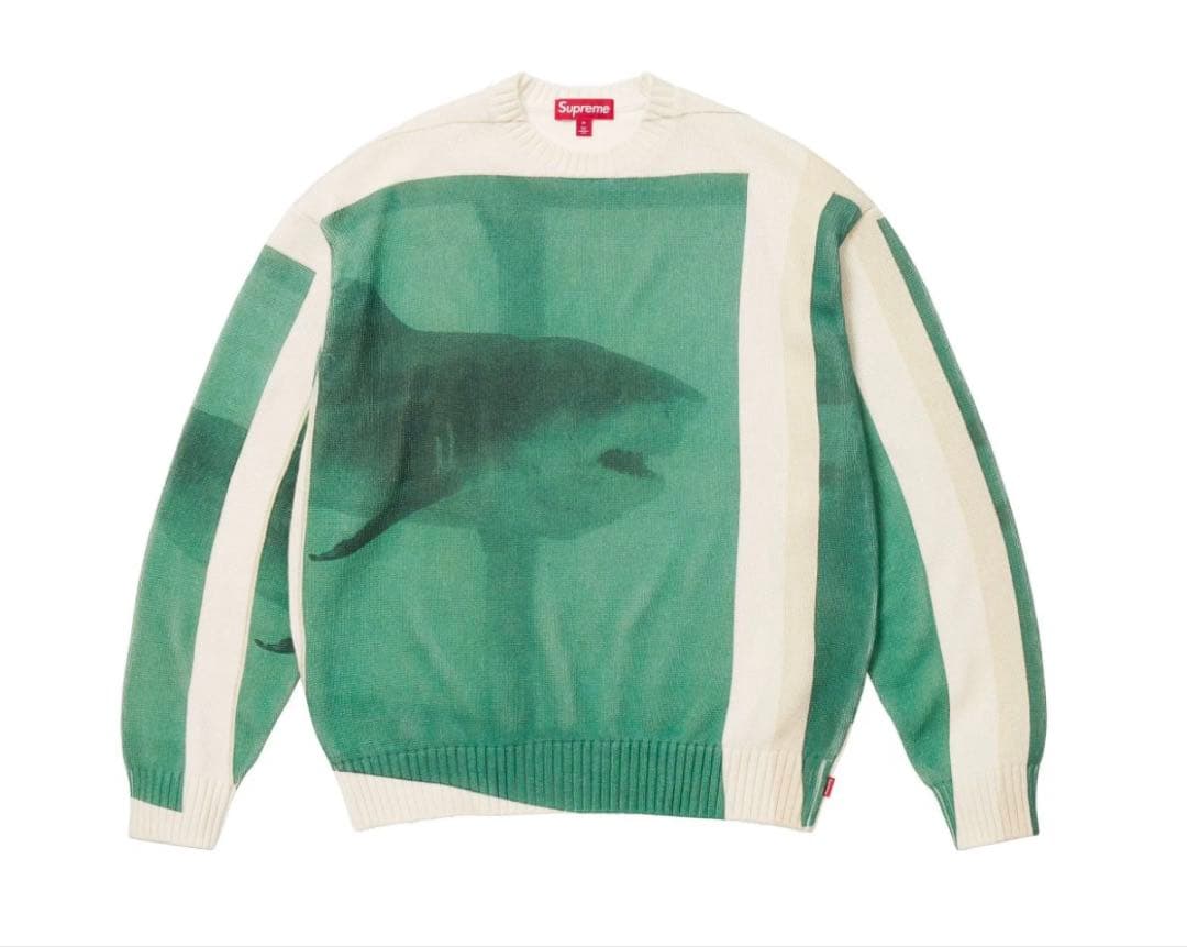 トップス Supreme Damien Hirst Sweater Shark XL