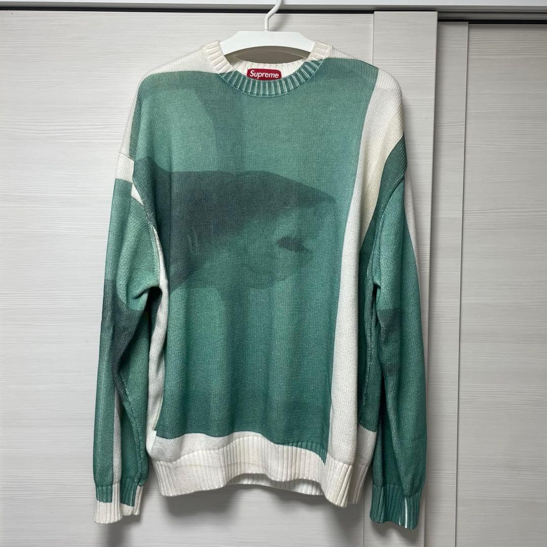 トップス Supreme Damien Hirst Sweater Shark XL