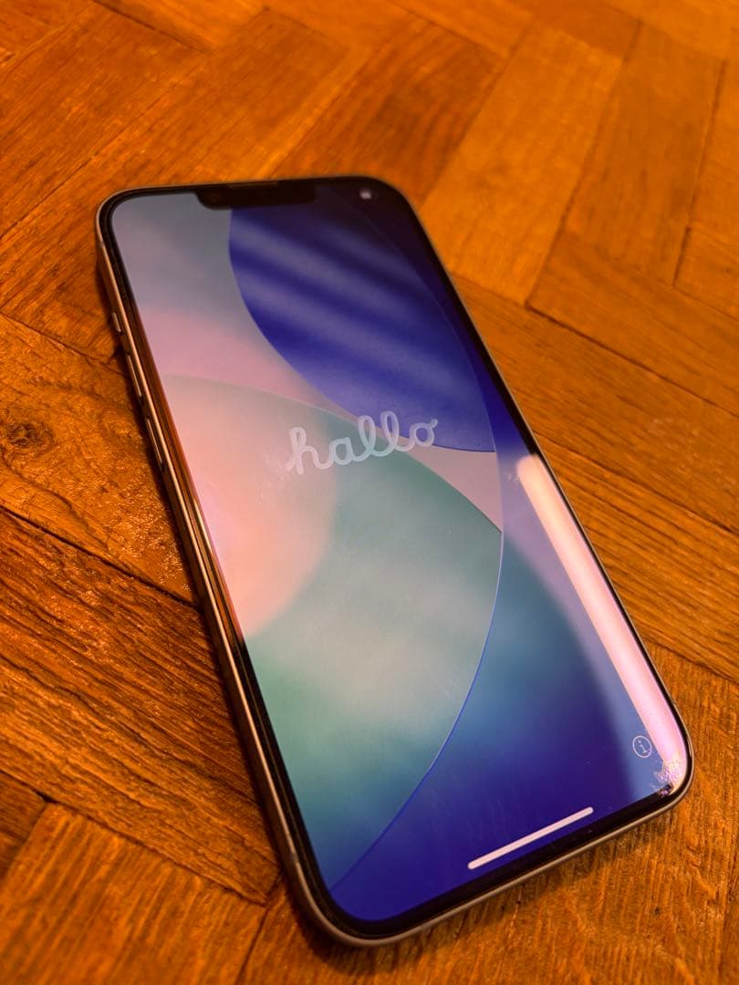 美品　iPhone14 128GB ブルー　SIMフリー　バッテリー残量84%