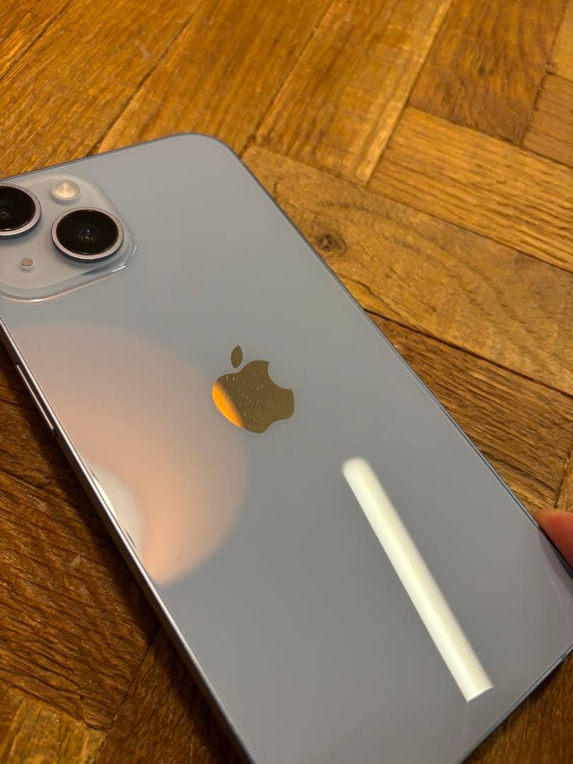 美品　iPhone14 128GB ブルー　SIMフリー　バッテリー残量84%