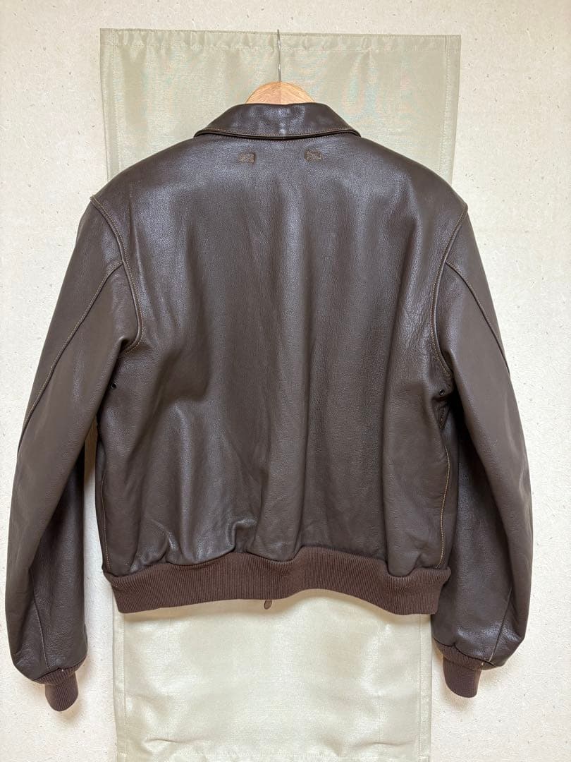 D　90's A-2 レザージャケット