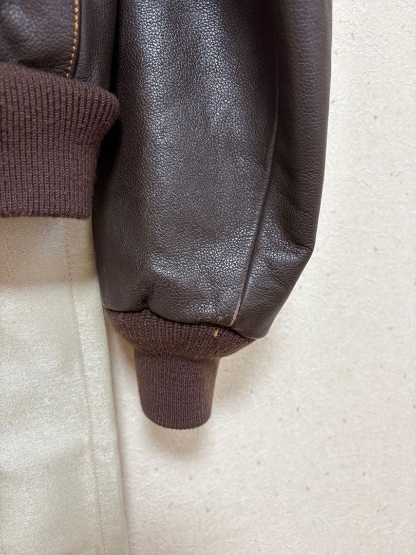 D　90's A-2 レザージャケット