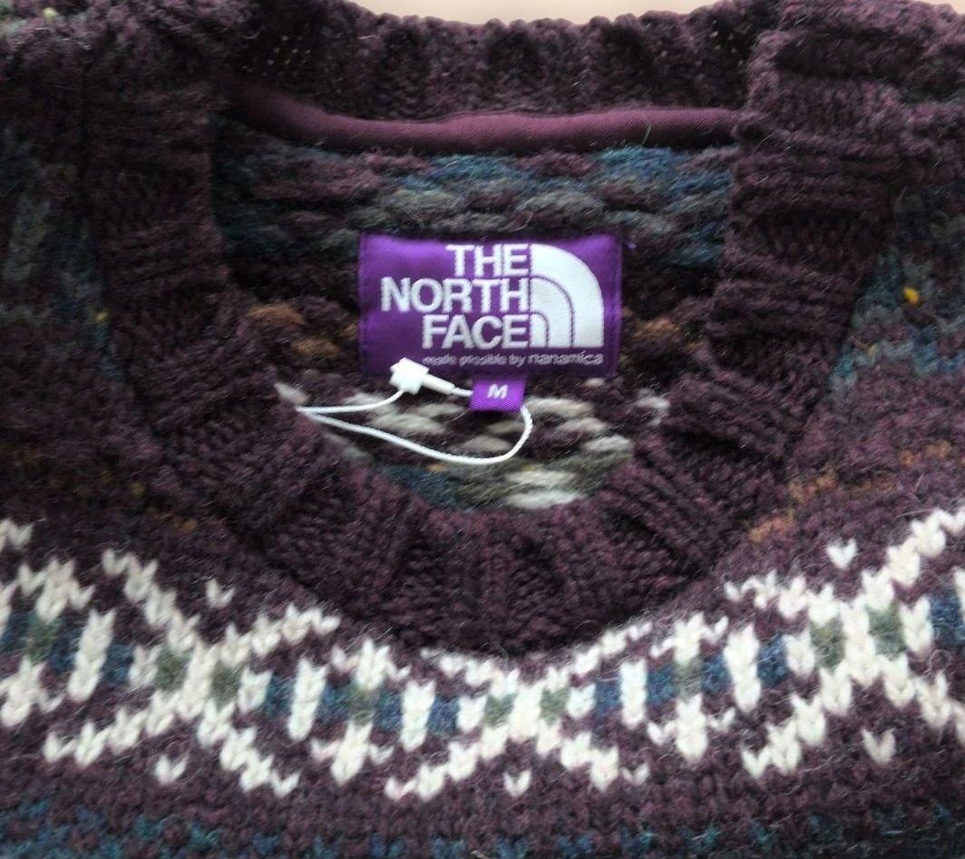 ノースフェイス パープルレーベル ニット セーター プルオーバーNT6254N