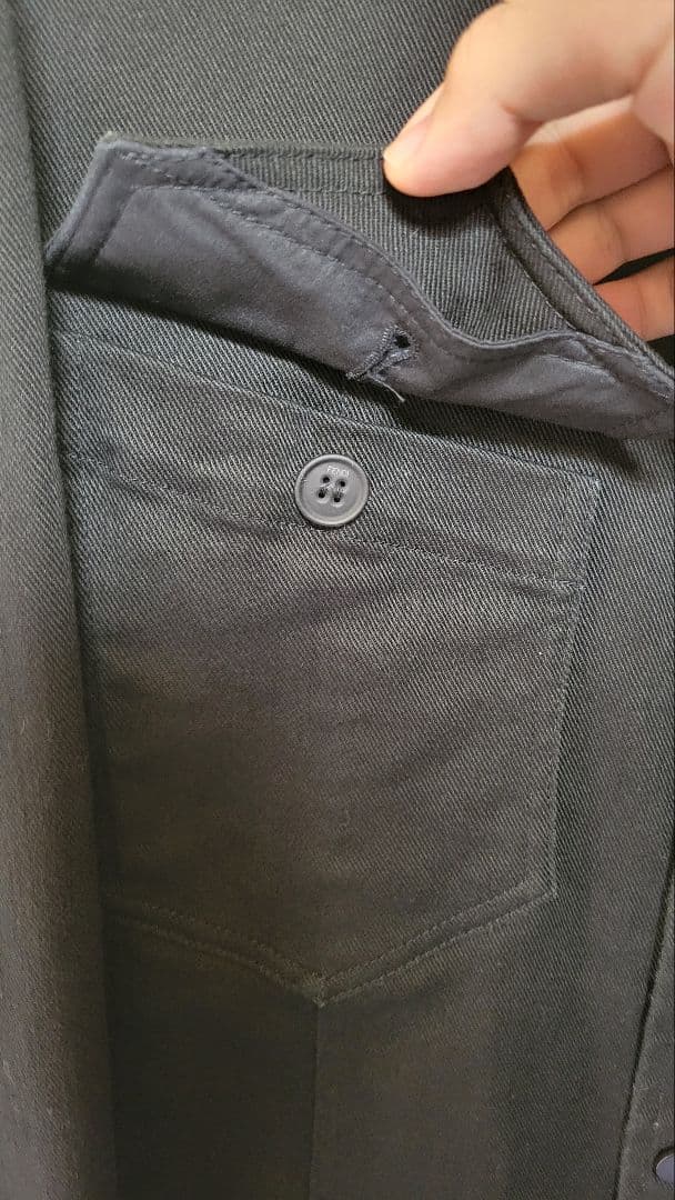 J*1様 FENDI　胸ロゴ　デニムジャケット　サイズ50