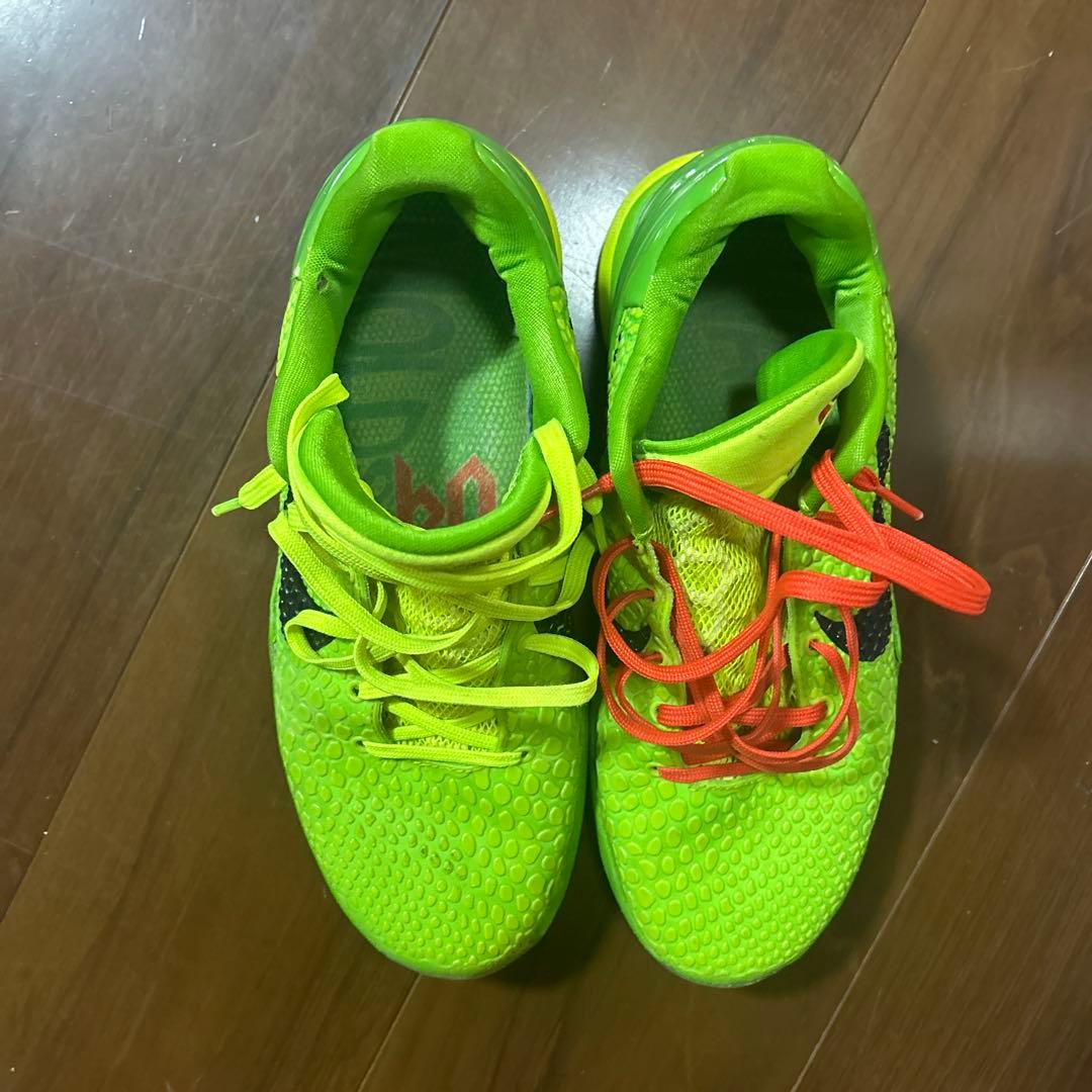 シューズ(男性用) nike kobe 6 protro Grinch 27cm