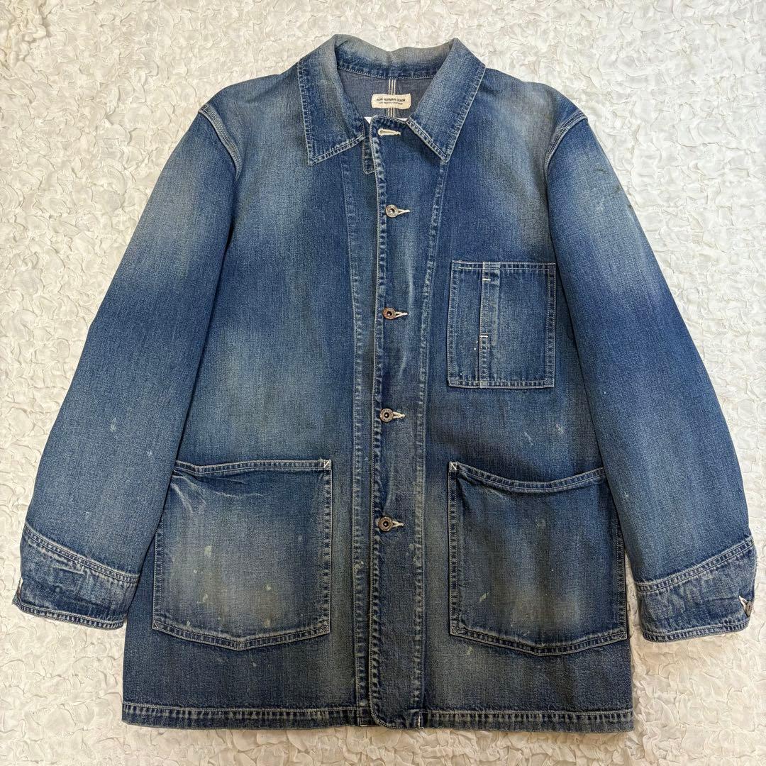 美品Ron Herman ヴィンテージ加工 デニムカバーオール XL