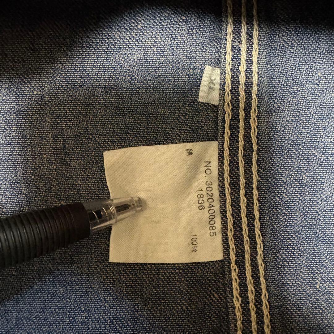 美品Ron Herman ヴィンテージ加工 デニムカバーオール XL